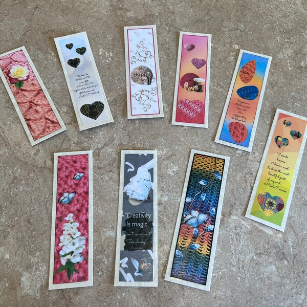 Crochet Bookmark Etsy Canada