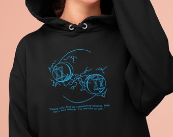Anime Hoodie | Anime Minimalist Hoodie | Anime Merch | 90s Anime Clothing | Anime Fan Gift | Lowkey Minimal Hoodie | Anime Lovers Hoodie