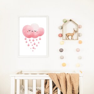 Sweet Cloud printable wall art , baby wall art, nursery print, bedroom decor, new baby, synonyms