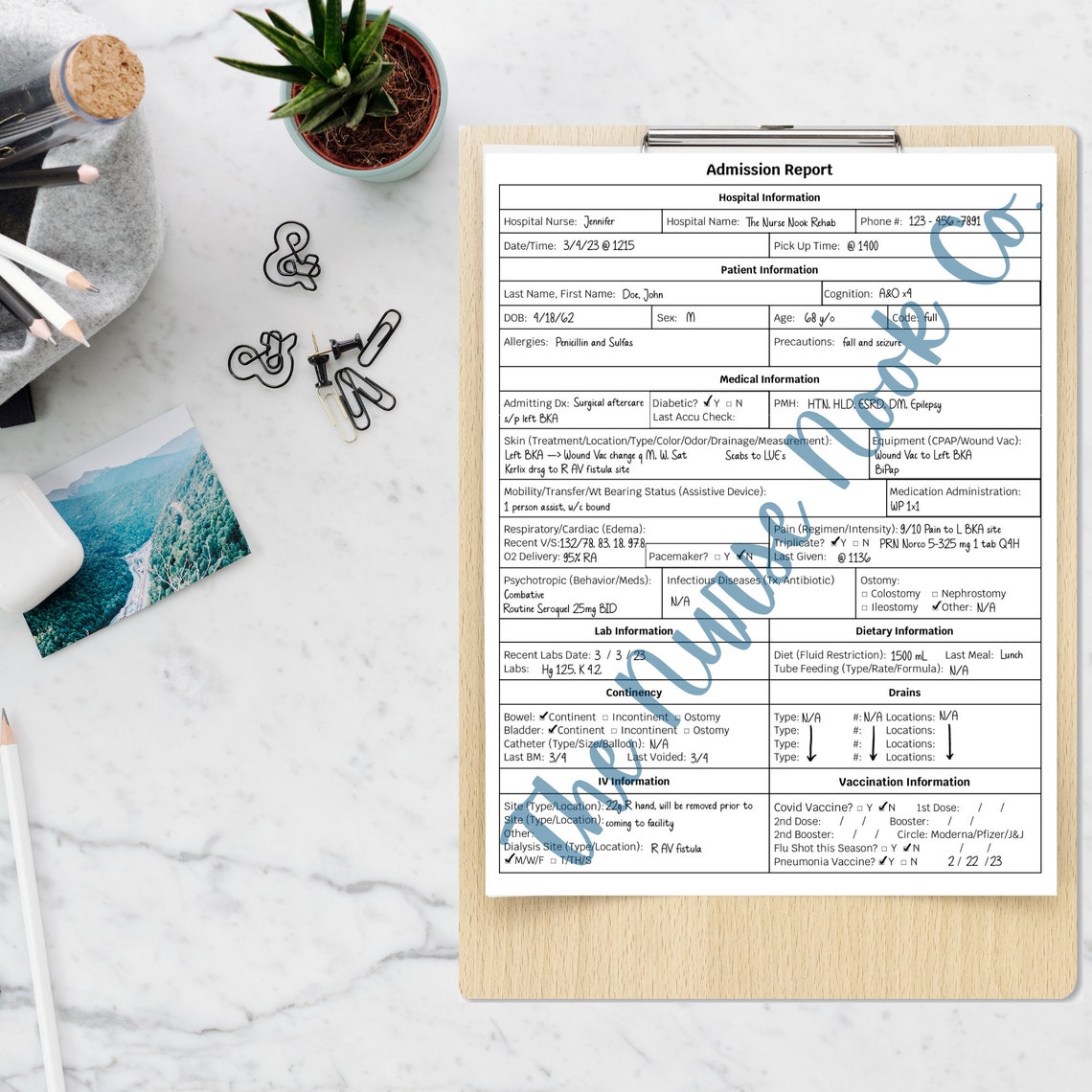 Admission Report Sheet Nursing Admission Report Sheet Admission Report