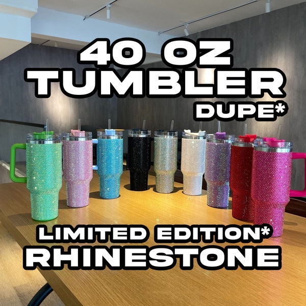 Stanley 40oz Rhinestone Tumbler Etsy Australia