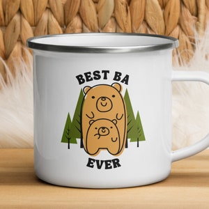 Vietnamese Dad Gift | Best Ba Ever Enamel Camping Mug | Vietnamese Father | Vietnamese Mug | Gift for Viet Dad | Vietnamese Fathers Day
