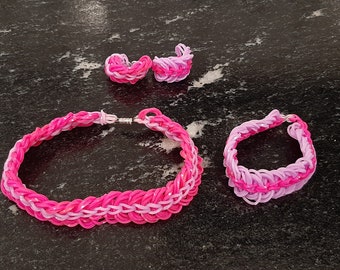 Rainbow Loom Choker Set