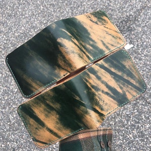 Marmoreado Rocado Shell Cordovan Bifold