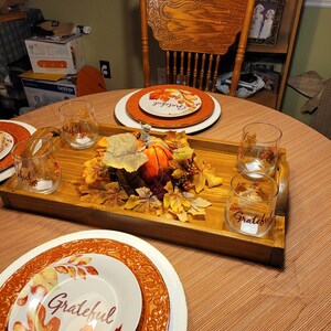 Serving Tray, Handcrafted, Wood Tray, Farmhouse Decor, Country Decor, Handmade Gift, House Warming, Christmas Gift,