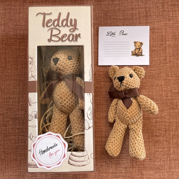 Teddy Bear - osito de peluche, oso, osito, peluche, regalo creativo y original, vintage.