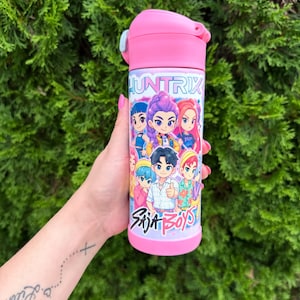 Gobelet inspiré des chasseurs de démons K-pop/gobelet Huntrix/gobelet pour enfants/gobelets mignons/cadeaux pour enfants/gobelets personnalisés/Huntrix Saja Boys