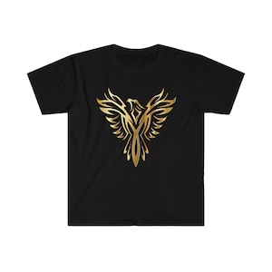 Golden Phoenix Unisex T-shirt