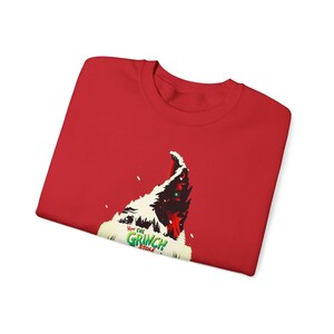 Jim Carrey's Grinch Christmas Sweatshirt - Etsy