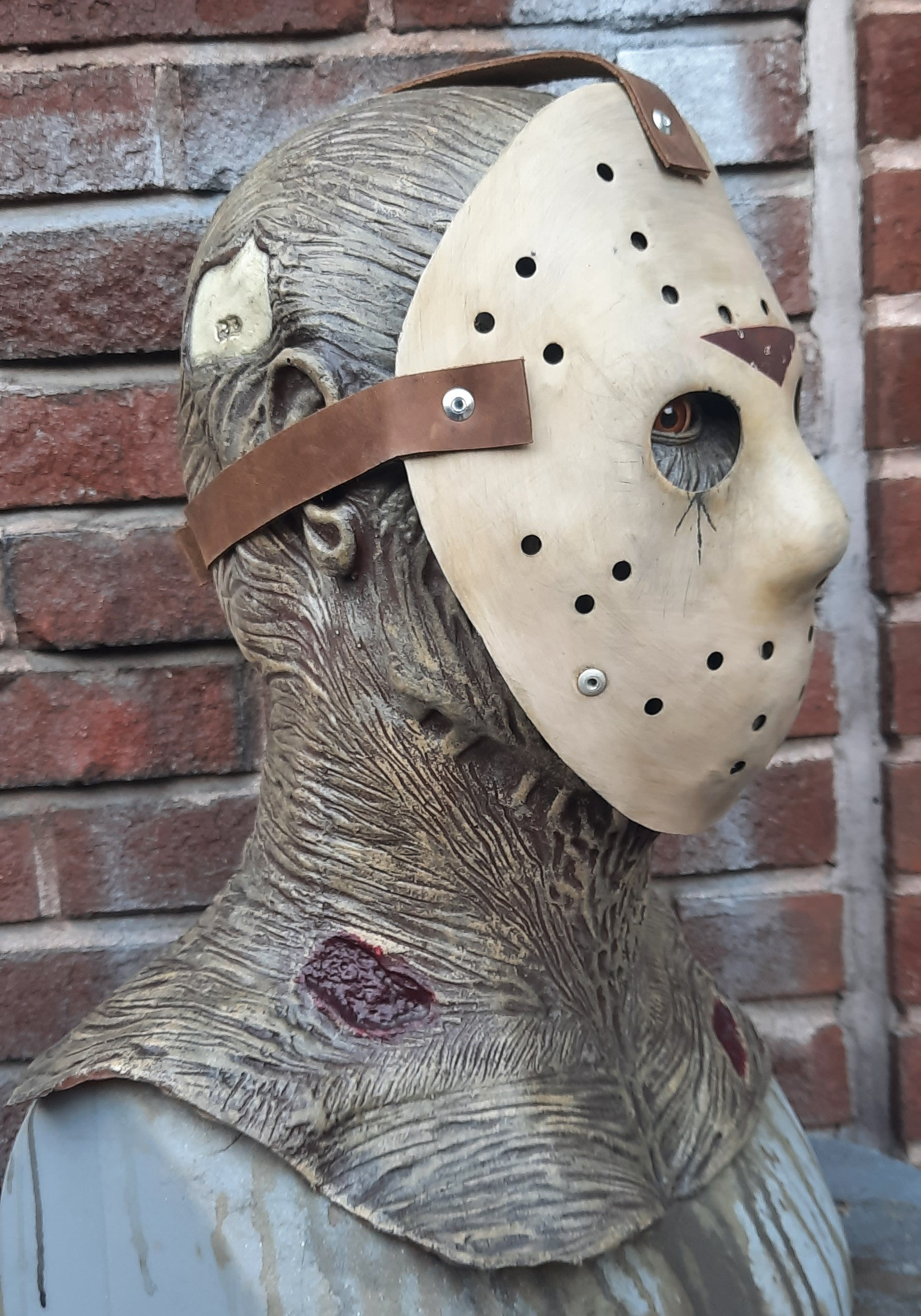 Friday the 13th Vlll Wearable Latex and Hockey Mask 