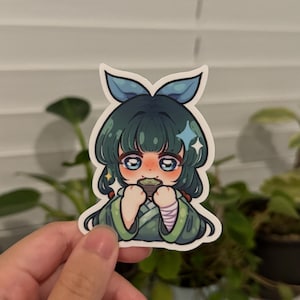 Maomao Aufkleber | Wasserdichter Aufkleber, Chibi Anime Aufkleber, Apotheker Anime Girl, Poison Girl