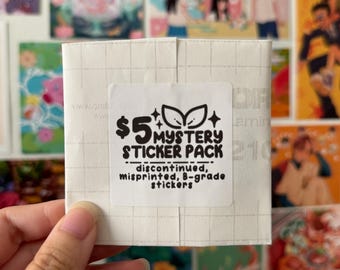 Oopsie Mystery Sticker Pack – 5 Unique Stickers