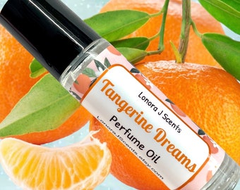 Tangerine Dreams Roll On Perfume Oil, Perfume Oil Roll On, Perfume Roll On, Roll On Fragrance