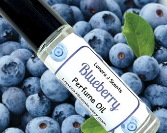 Blueberry Roll On Perfume Oil, Perfume Oil Roll On, Perfume Roll On, Roll On Fragrance