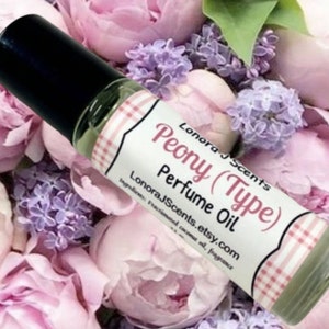 Peony Type Roll On Perfume Oil, Perfume Oil Roll On, Perfume Roll On, Roll On Fragrance