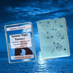 Summer Night Romance Wax Melts, Wax Tarts, Wax Melts for Warmers, Home Fragrance