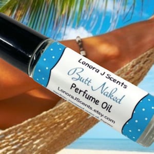 Butt Naked Roll On Perfume Oil, Perfume Oil Roll On, Perfume Roll On, Roll On Fragrance