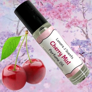 Cherry Mist Roll on Perfume Oil, Perfume Oil Roll On, Perfume Roll On, Roll On Fragrance