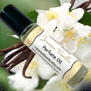 Jasmine Vanilla Perfume Oil Roll On Fragrance