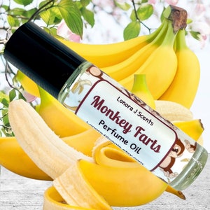 Monkey Farts Roll On Perfume Oil, Perfume Oil Roll On, Perfume Roll On, Roll On Fragrance