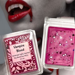 Vampire Blood Type Scented Wax Melts, Wax Tarts, Wax Melts for Warmers, Home Fragrance