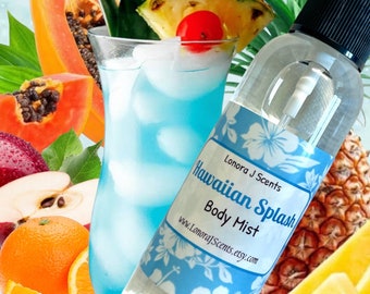 Hawaiian Splash Body Mist, Fruity Fragrance Spray