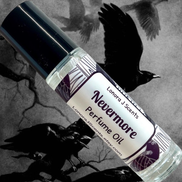 Nevermore Perfume Oil, Perfume Oil Roll On, Roll On Perfume, Roll On Fragrance