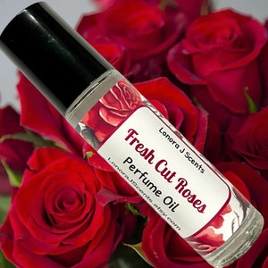 Fresh Cut Roses Roll On Perfume Oil, Perfume Oil Roll On, Perfume Roll On, Roll On Fragrance