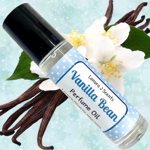 Vanilla Bean Roll On Perfume Oil, Perfume Oil Roll On, Perfume Roll On, Roll On Fragrance