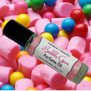 Bubble Gum Roll On Perfume Oil, Perfume Oil Roll On, Perfume Roll On, Roll On Fragrance