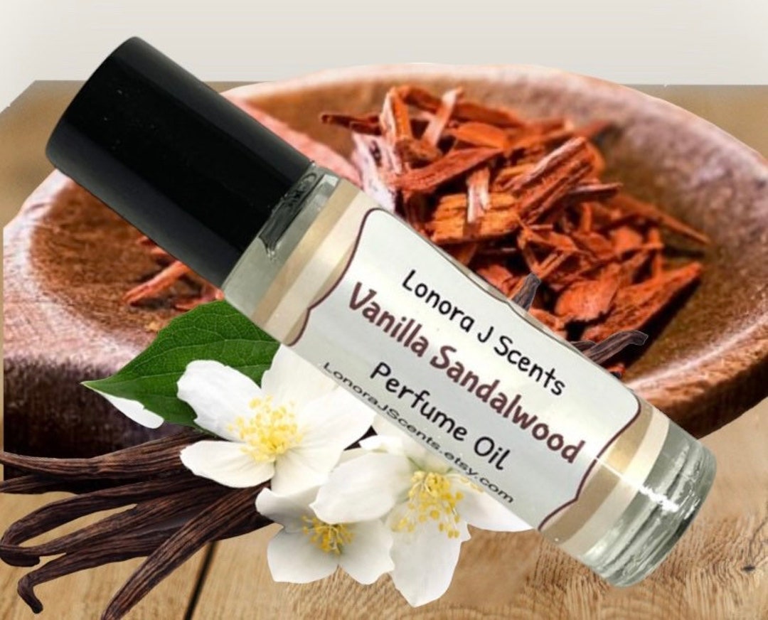Vanilla Sandalwood Perfume Oil Perfume Oil Roll On Perfume Etsy