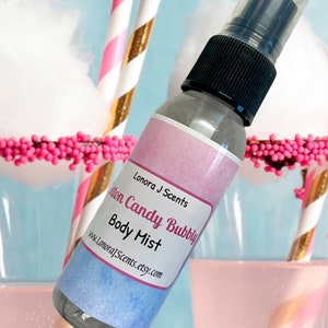 Cotton Candy Bubbly Body Spray, Body Mist, Fragrance Mist, Perfume Spray