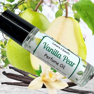 Vanilla Pear Roll On Perfume Oil, Perfume Oil Roll On, Perfume Roll On, Roll On Fragrance