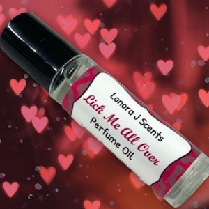 Lick Me All Over Roll On Perfume Oil, Perfume Oil Roll On, Perfume Roll On, Roll On Fragrance