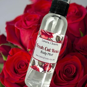 Fresh Cut Roses Body Spray, Body Mist, Fragrance Mist, Body Splash, Perfume Spray
