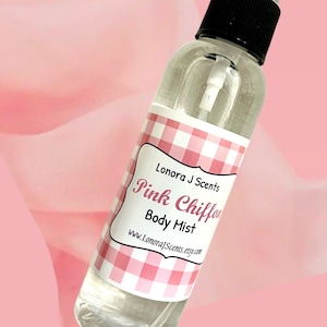 Pink Chiffon Fragrance Mist, Body Mist, Body Spray
