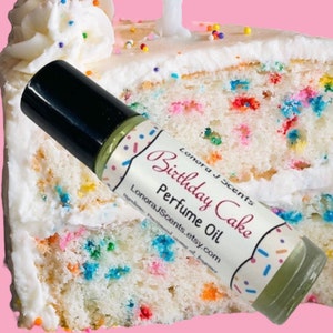 Birthday Cake Roll On Perfume Oil, Perfume Oil Roll On, Perfume Roll On, Roll On Fragrance
