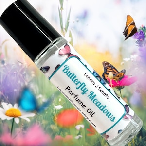 Butterfly Meadows Roll On Perfume Oil, Perfume Oil Roll On, Perfume Roll On, Roll On Fragrance