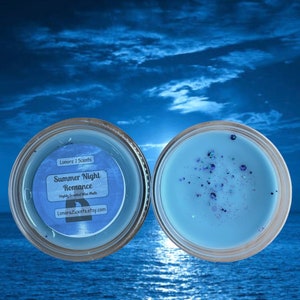 Summer Night Romance Shot Cup Wax Melts, Wax Tarts, Wax Melts for Warmers, Home Fragrance
