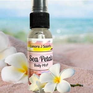 Sea Petals Body Mist, Body Spray, Fragrance Mist