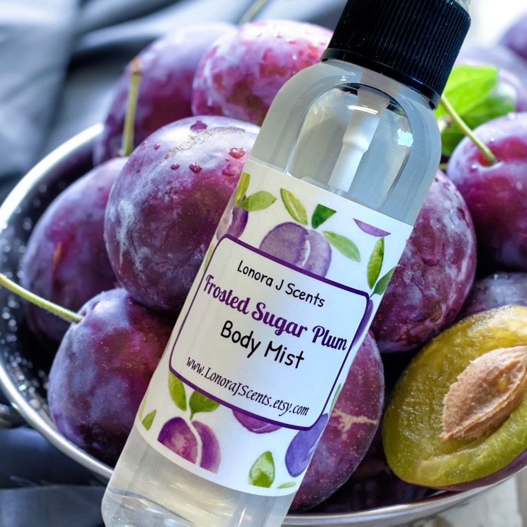 Frosted Sugar Plum Body Spray, Body Mist, Fragrance Mist, Body Splash,  Perfume Spray