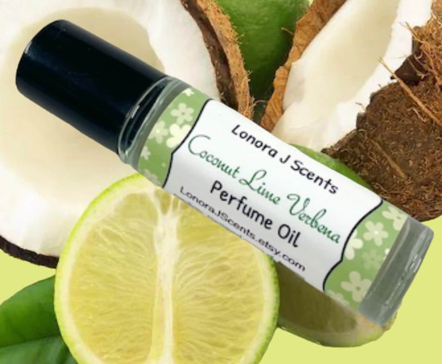 Coconut Lime Verbena Roll on Perfume Oil Perfume Oil Roll On