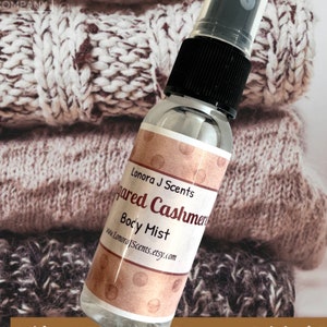 Sugared Cashmere Body Mist, Body Spray, Fragrance Mist