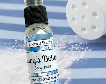 Baby Powder Scented Body Mist Fragrance Spray