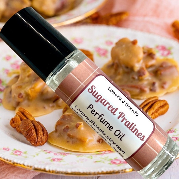 Sugared Pralines Perfume Oil, Perfume Oil Roll On, Roll On Perfume, Roll On Fragrance