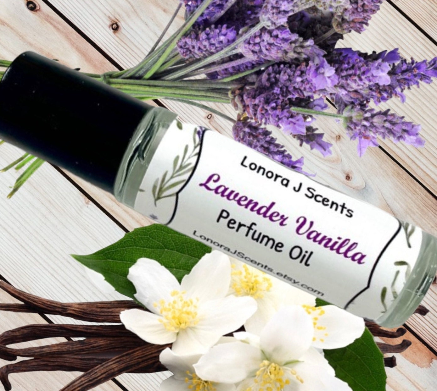 LAVENDER VANILLA (EDP) 60 ml Perfume Spray - Lavender Essential Oil & Sweet  Creamy Vanilla