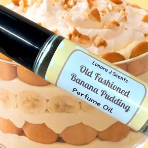 Banana Pudding Roll On Perfume Oil, Perfume Oil Roll On, Perfume Roll On, Roll On Fragrance