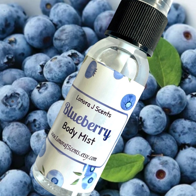 Blueberry Body Mist Body Spray Fragrance Mist Etsy