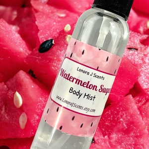 Watermelon Sugar Body Spray, Body Mist, Fragrance Mist, Body Splash, Perfume Spray