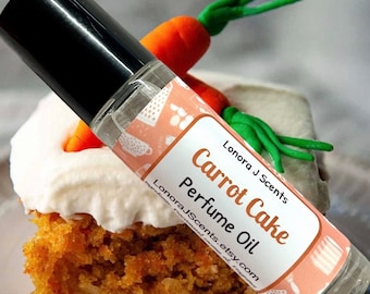 Carrot Cake Perfume Oil, Perfume Oil Roll On, Perfume Roll On, Roll On Fragrance